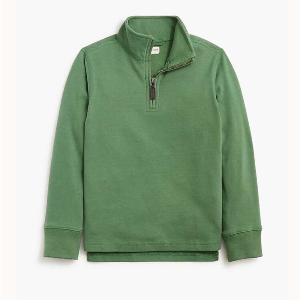 J. Crew Boys' half-zip popover sweatshirt
